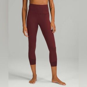 Lululemon Align Scalloped Hem High-Rise Leggings